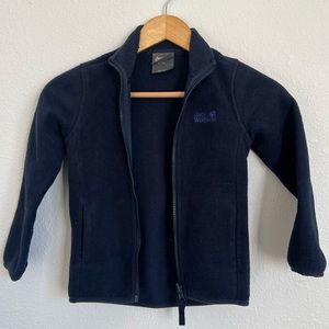 Jack Wokfskin fleece zip jacket size EU 116 (6 US)